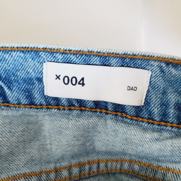 Collusion Jeans High Rise Dad Baggy Vintage Fit Blue 14(plus size) - Picture 6 of 13